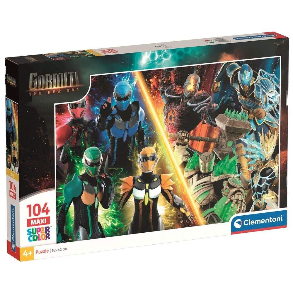 Gormiti The New Era maxi puslespil 104 brikker