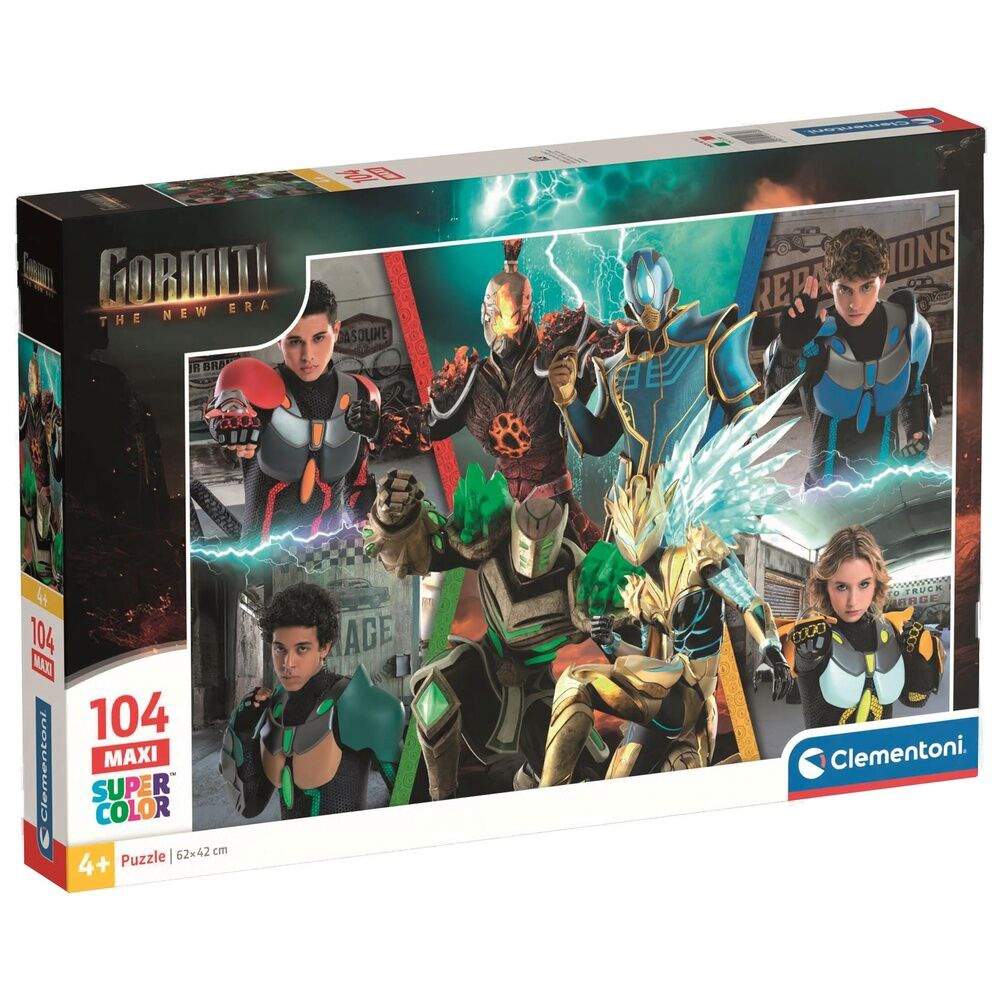 Gormiti The New Era maxi puslespil 104 brikker