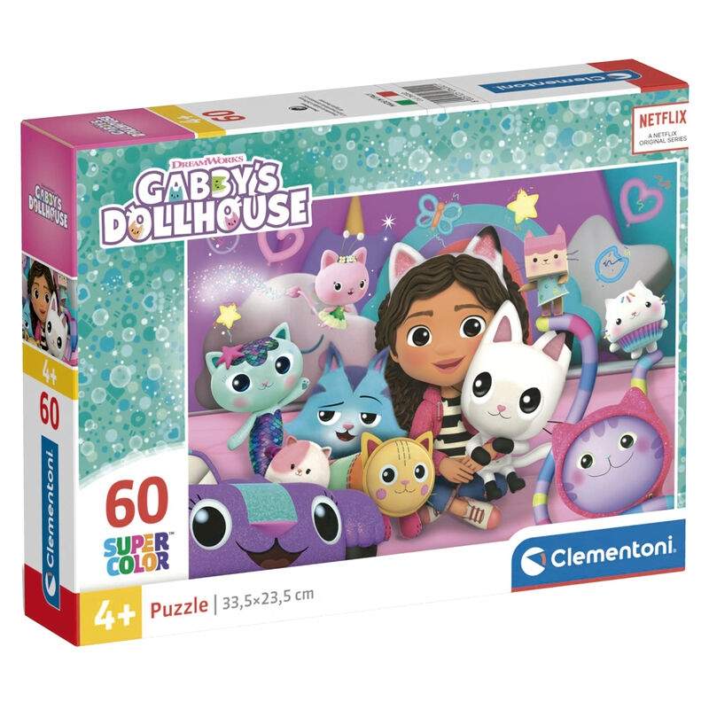Gabbys dockhuspussel 60 bitar | Hem & Hobby | Pryloteket