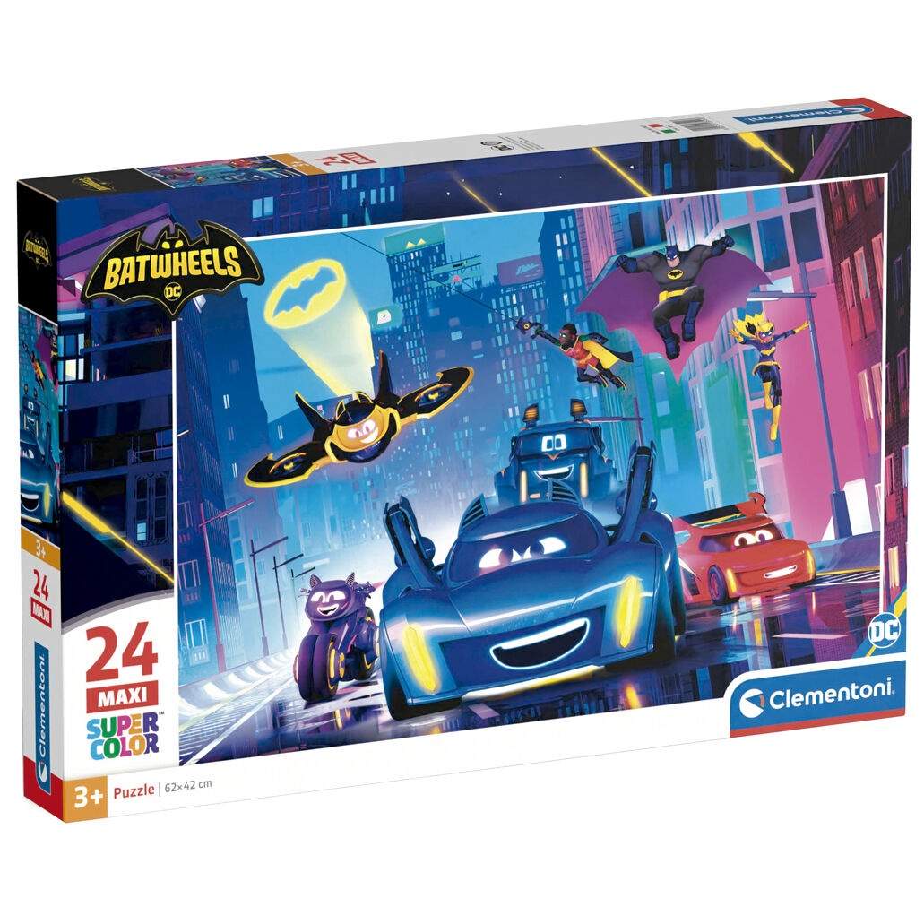 DC Comics Batwheels Mazi-puslespil 24 brikker