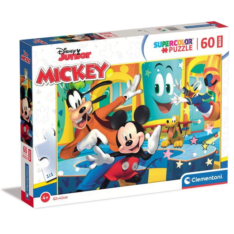 Disney Mickey Maxi Puslespil 60 brikker