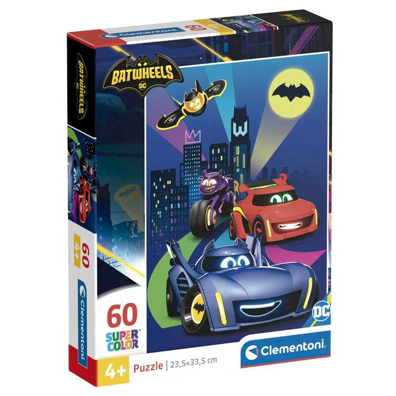 DC Comics Batwheels puslespil 60 brikker