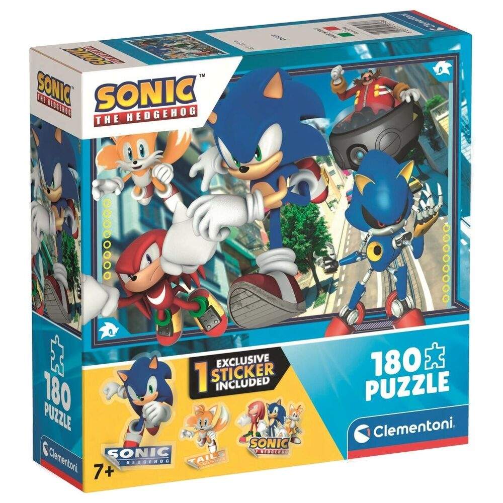 Sonic the Hedgehog-pussel 180 bitar | Hem & Hobby | Pryloteket