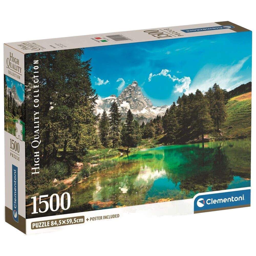 Høj kvalitet Blue Lake puslespil 1500 brikker