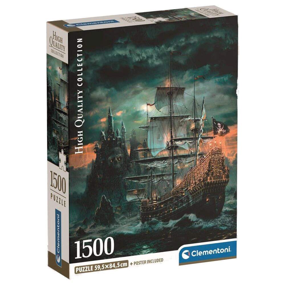 Högkvalitativt piratskeppspussel 1500 bitar | Hem & Hobby | Pryloteket