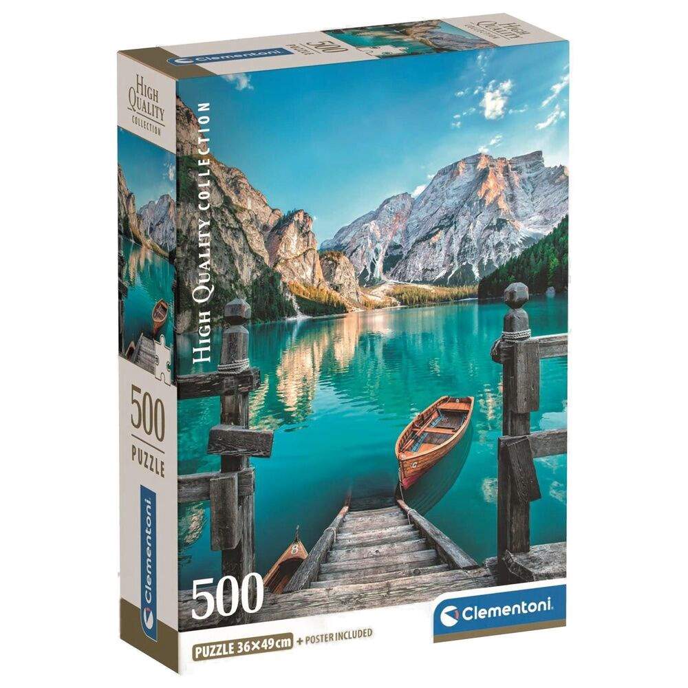 Högkvalitativt Braies Lake-pussel 500 bitar | Hem & Hobby | Pryloteket