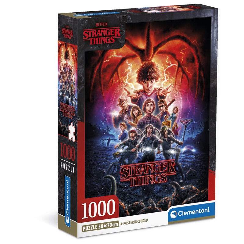 Stranger Things puslespil 1000 brikker