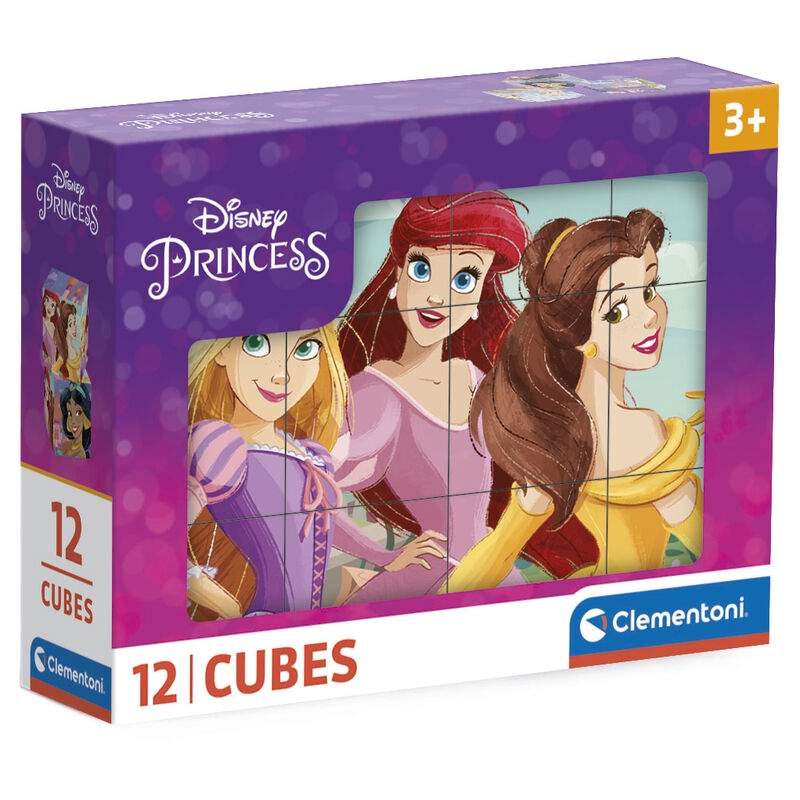 Disney Prinsesser Puslespil 12 brikker