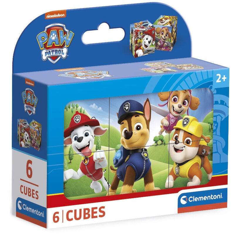 Paw Patrol puslespil 6 brikker