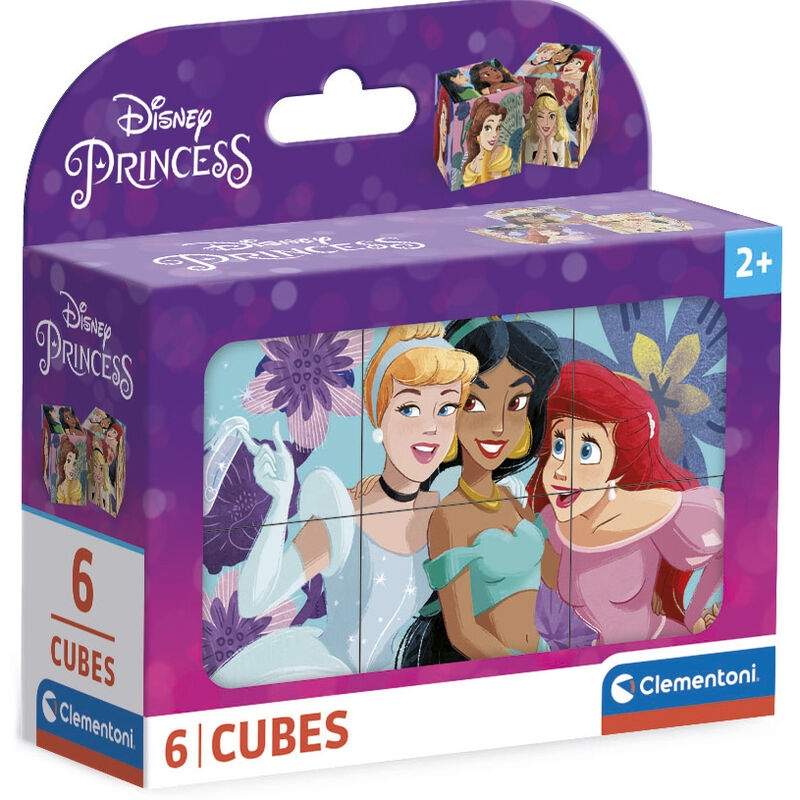 Disney Princess kubpussel 6 bitar | Hem & Hobby | Pryloteket