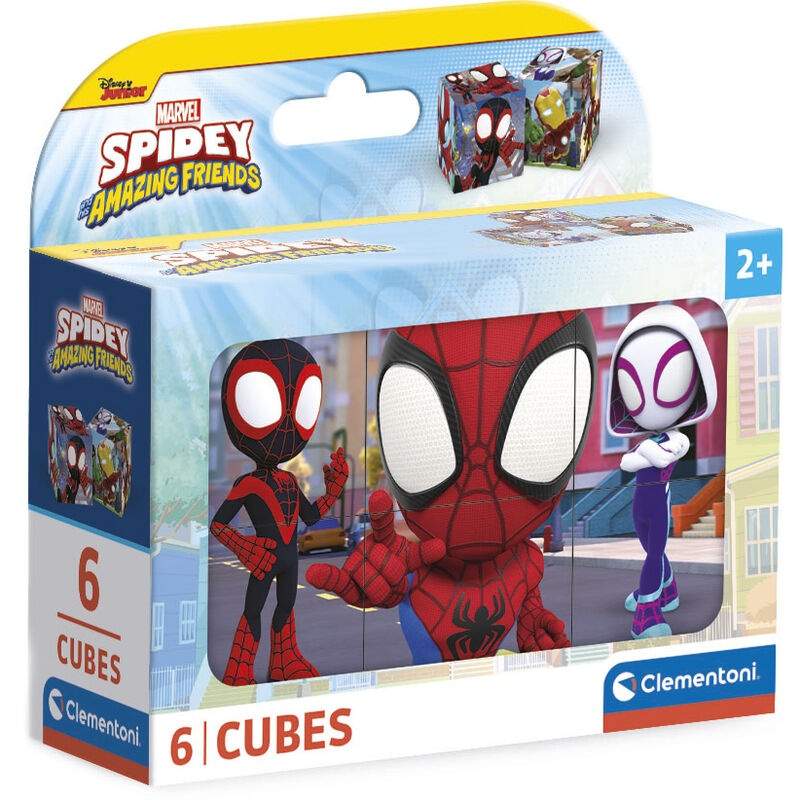Marvel Spidey og hans fantastiske venner puslespil 6 brikker