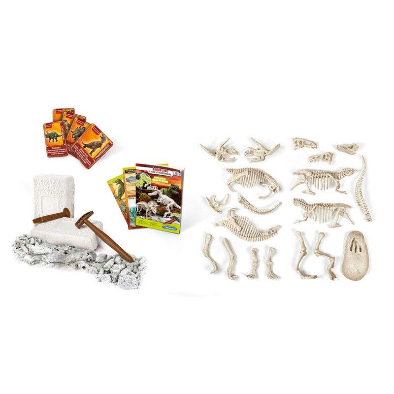 T Rex och Triceratops fluorescerande arkeologi | Hem & Hobby | Pryloteket