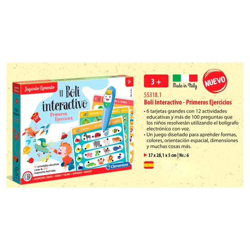 Spansk Mine Første Øvelser Interaktiv pen