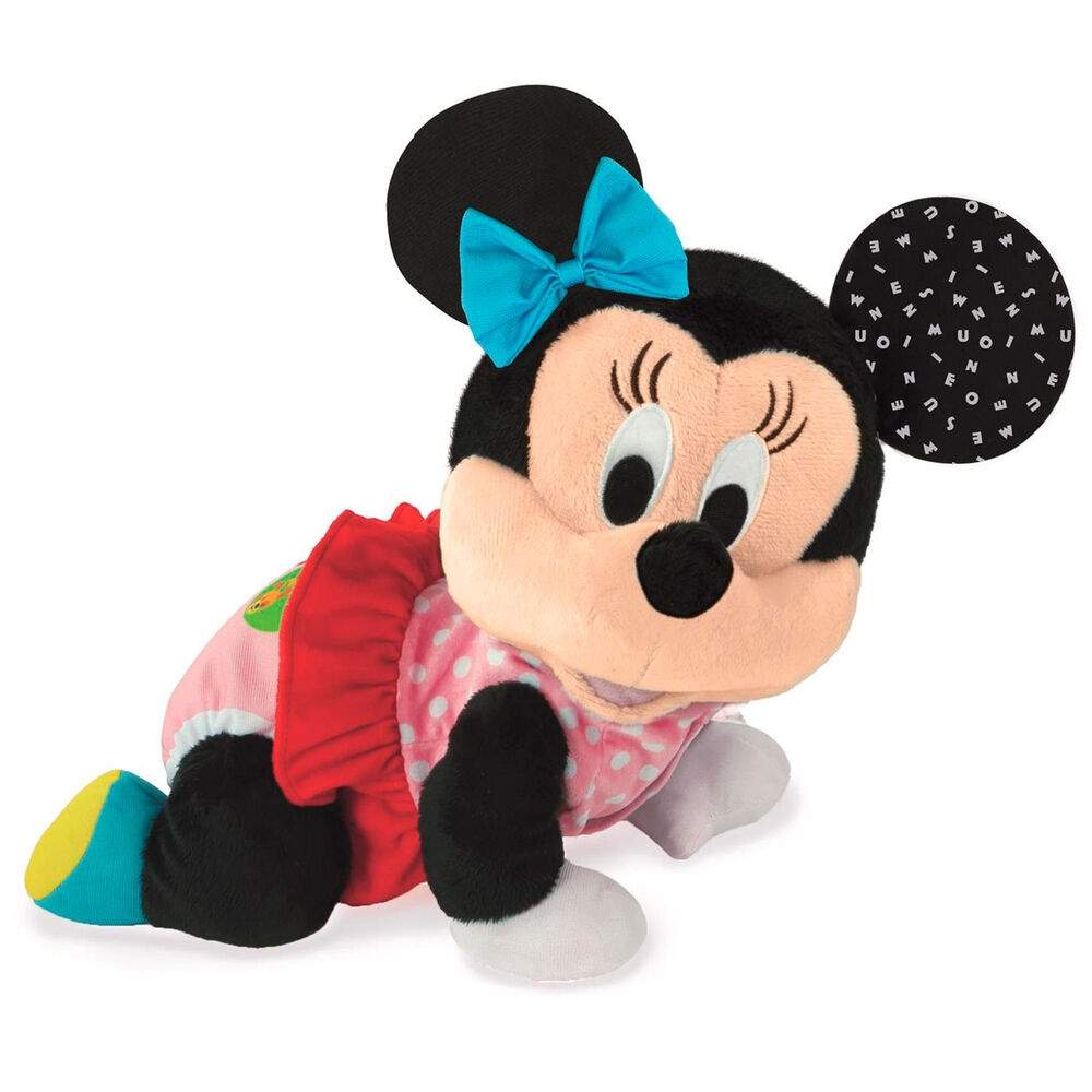 Spanska Disney Baby Minnie Krypande plyschleksak | Hem & Hobby | Pryloteket