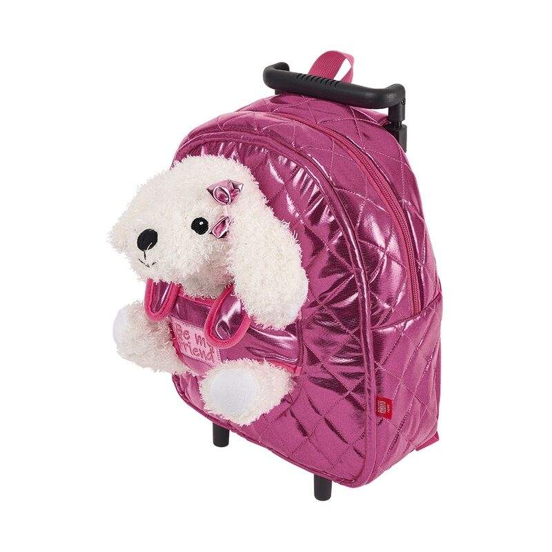 Trolley + plys Didi hund 32cm