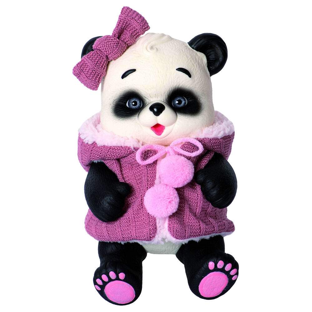 Babydukke genfødt hvalp pandabjørn