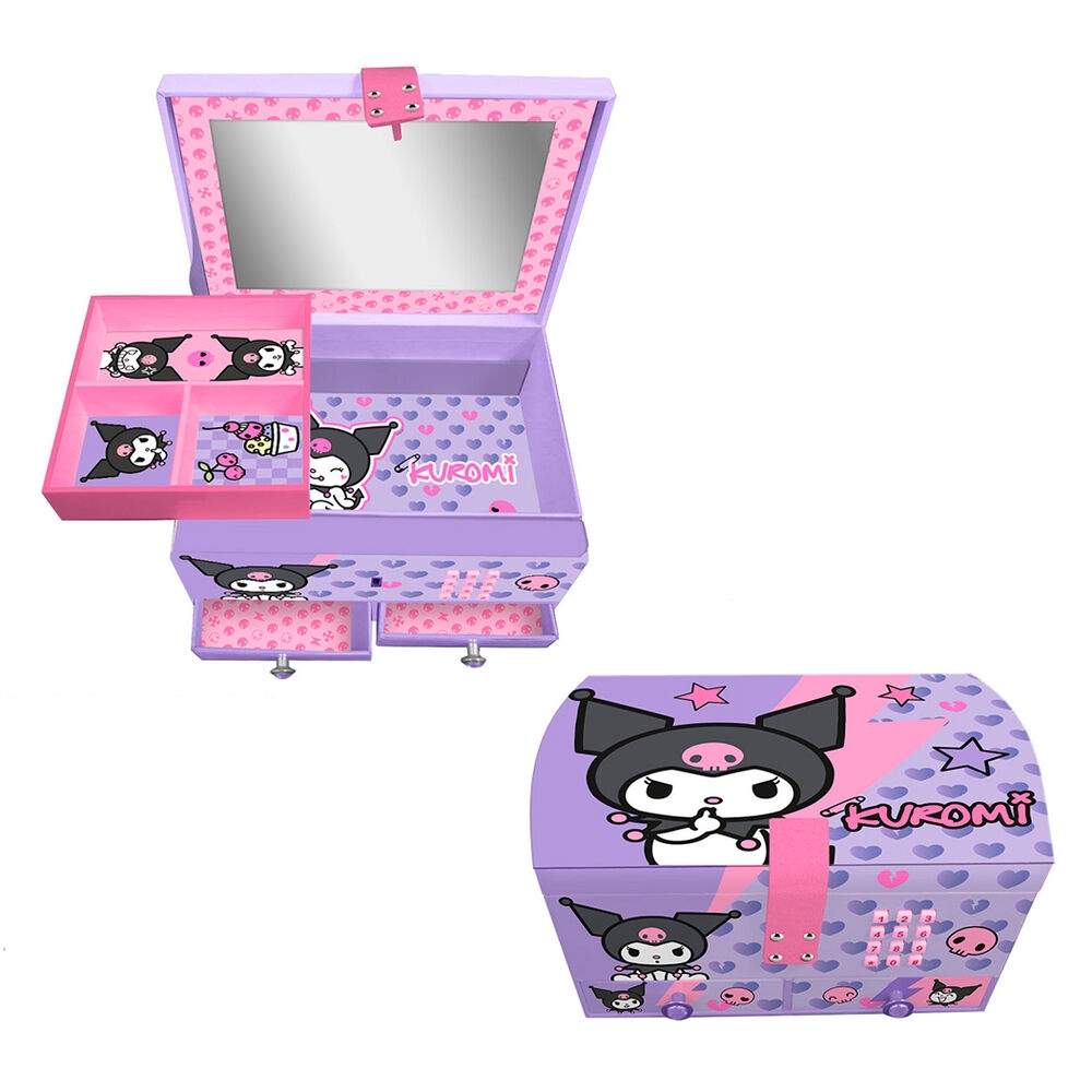 Hello Kitty Kuromi Hemlig ljudsmyckesask | Hem & Hobby | Pryloteket