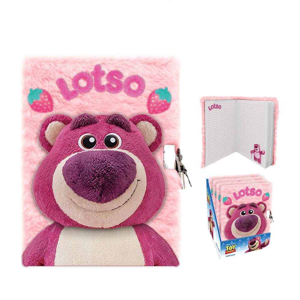 Disney Pixar Toy Story Lotso plys notesbog