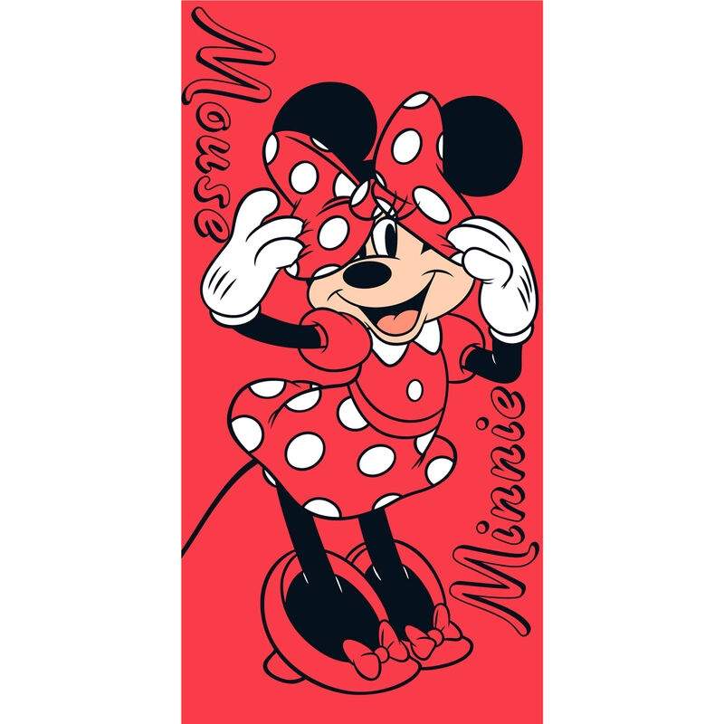 Disney Minnie bomullsstrandhandduk | Hem & Hobby | Pryloteket