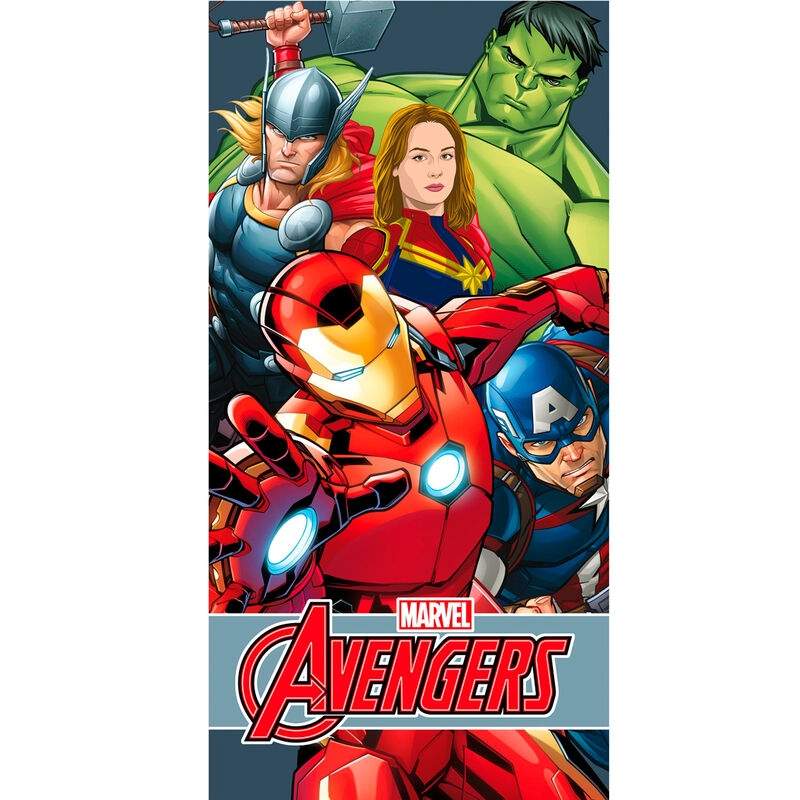 Marvel Avengers bomullsstrandhandduk | Hem & Hobby | Pryloteket