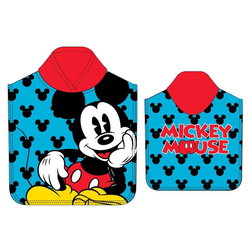 Disney Mickey mikrofiber ponchohandduk | Hem & Hobby | Pryloteket