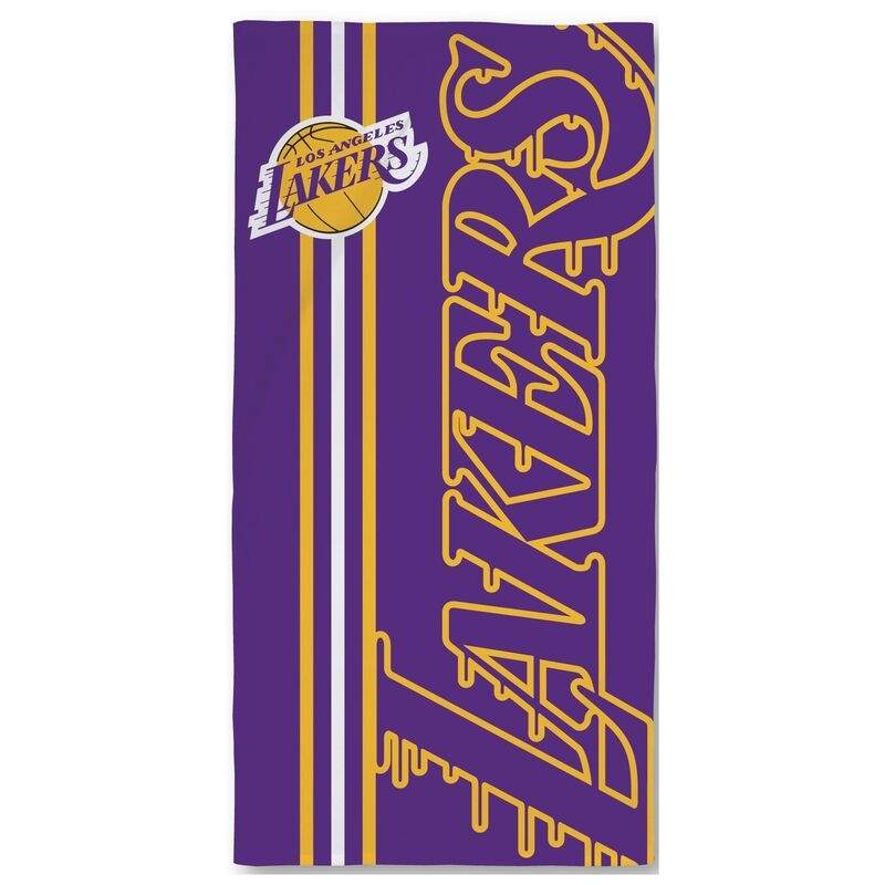 Los Angeles Lakers bomullsstrandhandduk | Hem & Hobby | Pryloteket