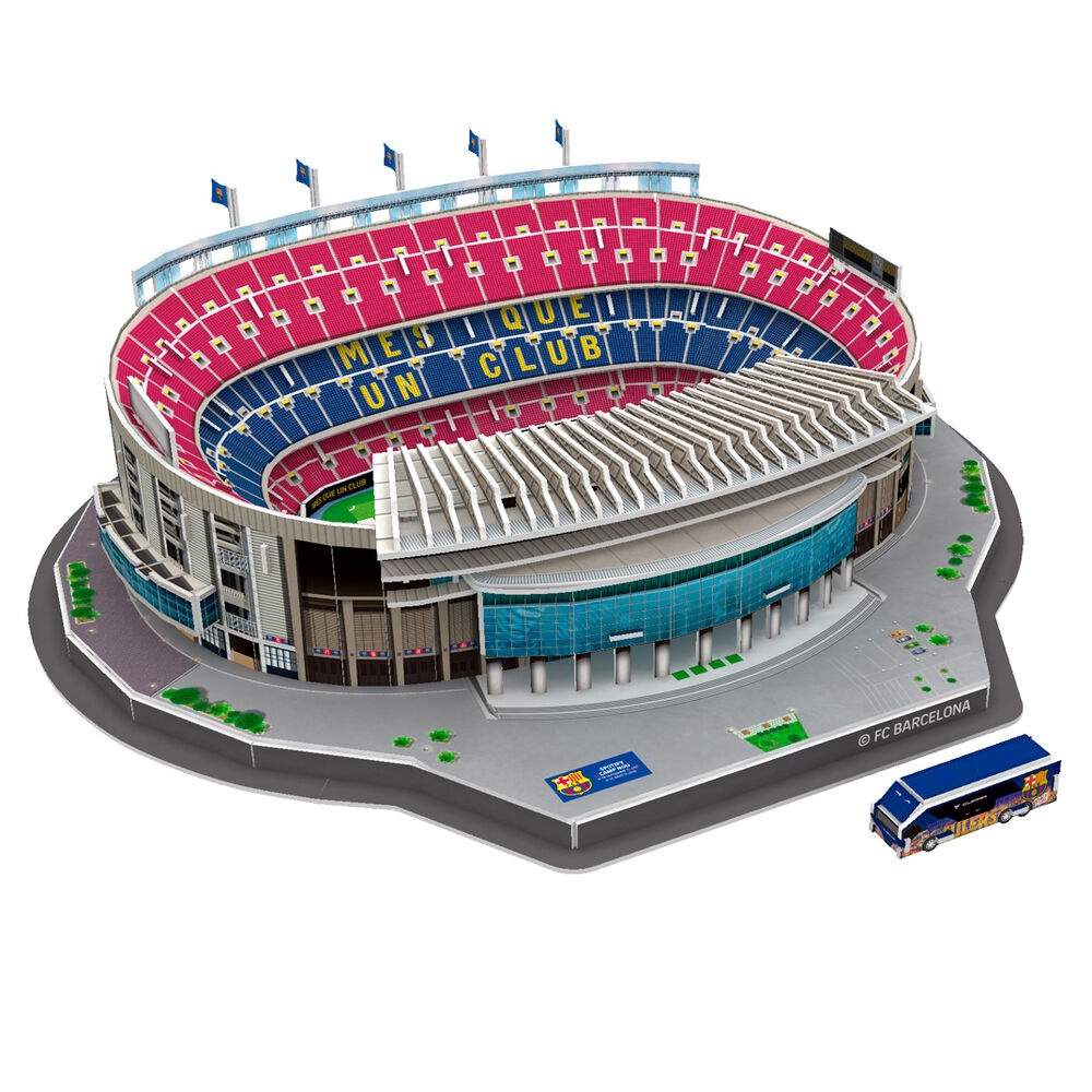 FC Barcelona Camp Nou Stadium 3D puslespil 98 stk