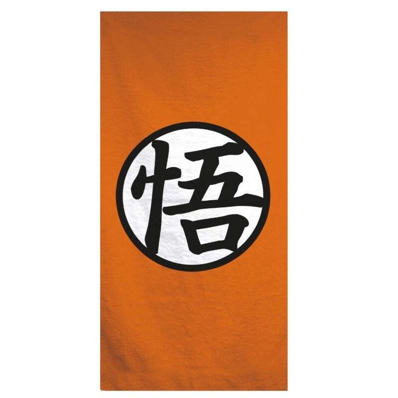 Mikrofiber strandhåndklæde med Dragon Ball-logo