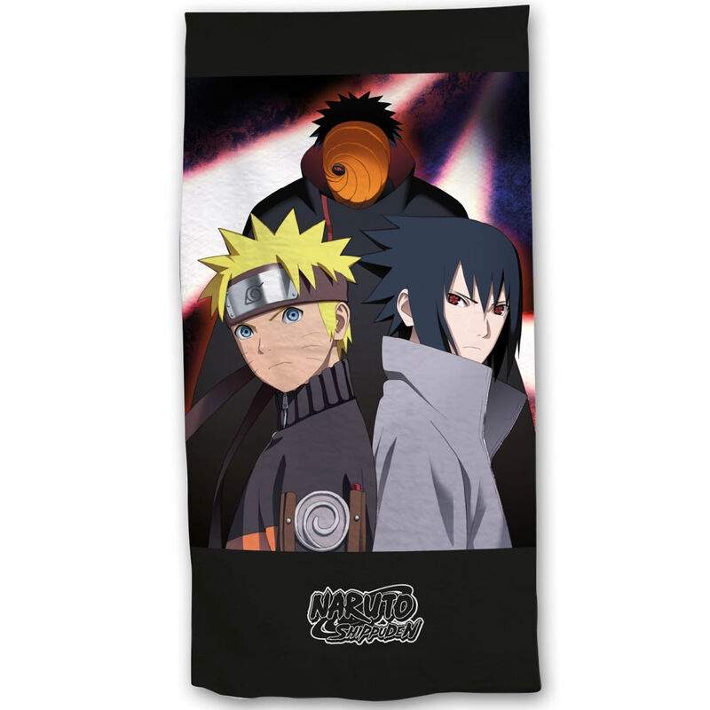 Naruto Shippuden bomullsstrandhandduk | Hem & Hobby | Pryloteket
