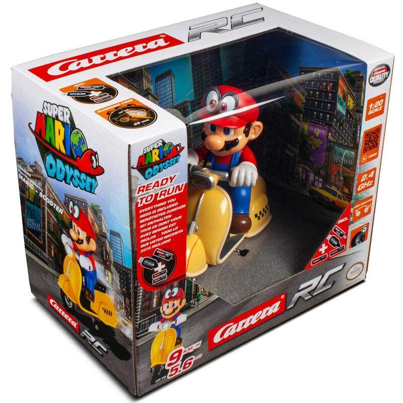 Super Mario Odyssey Mario radiostyret motorcykel