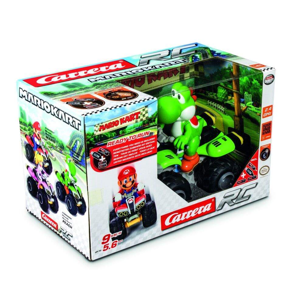 Mario Kart Yoshi Radiostyrd Quad | Hem & Hobby | Pryloteket