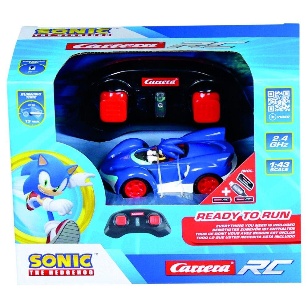 Sonic the Hedgehog Racing RC Team radiostyret bil