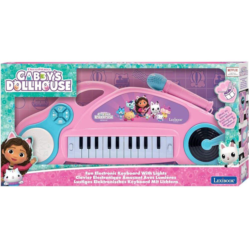 Gabbys Dollhouse elektroniskt tangentbord | Hem & Hobby | Pryloteket