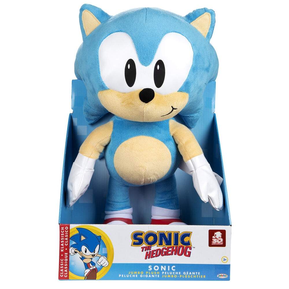 Sonic the Hedgehog Sonic plyschleksak 50 cm | Hem & Hobby | Pryloteket