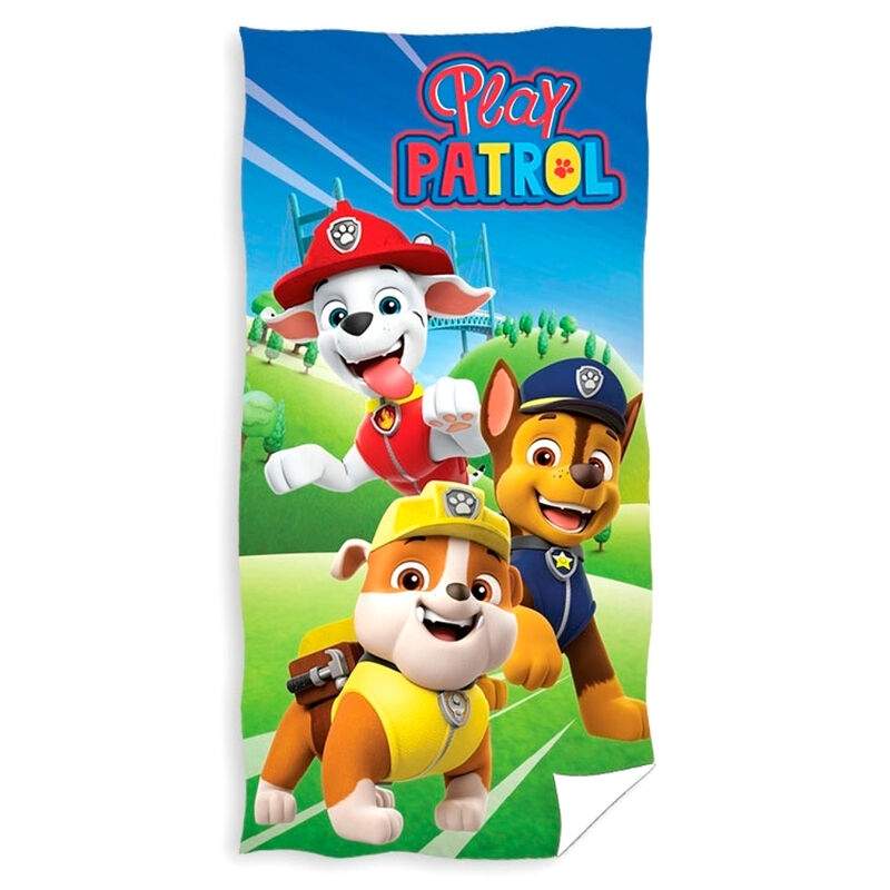 Paw Patrol mikrofiber strandhandduk | Hem & Hobby | Pryloteket