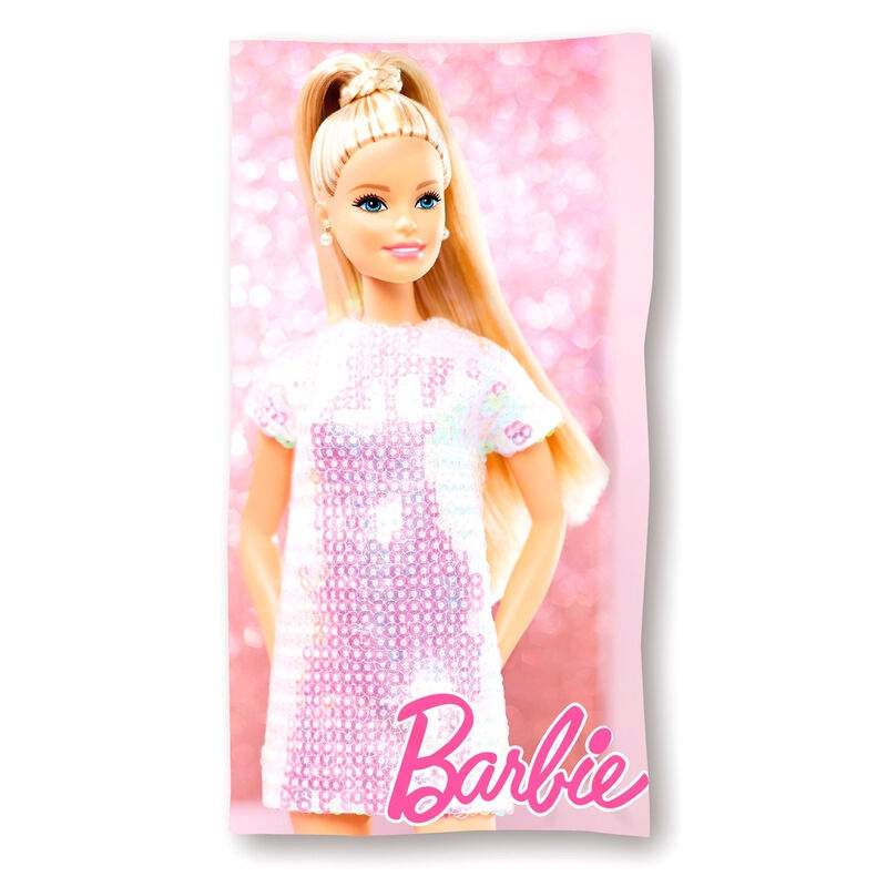 Barbie mikrofiber strandhandduk | Hem & Hobby | Pryloteket