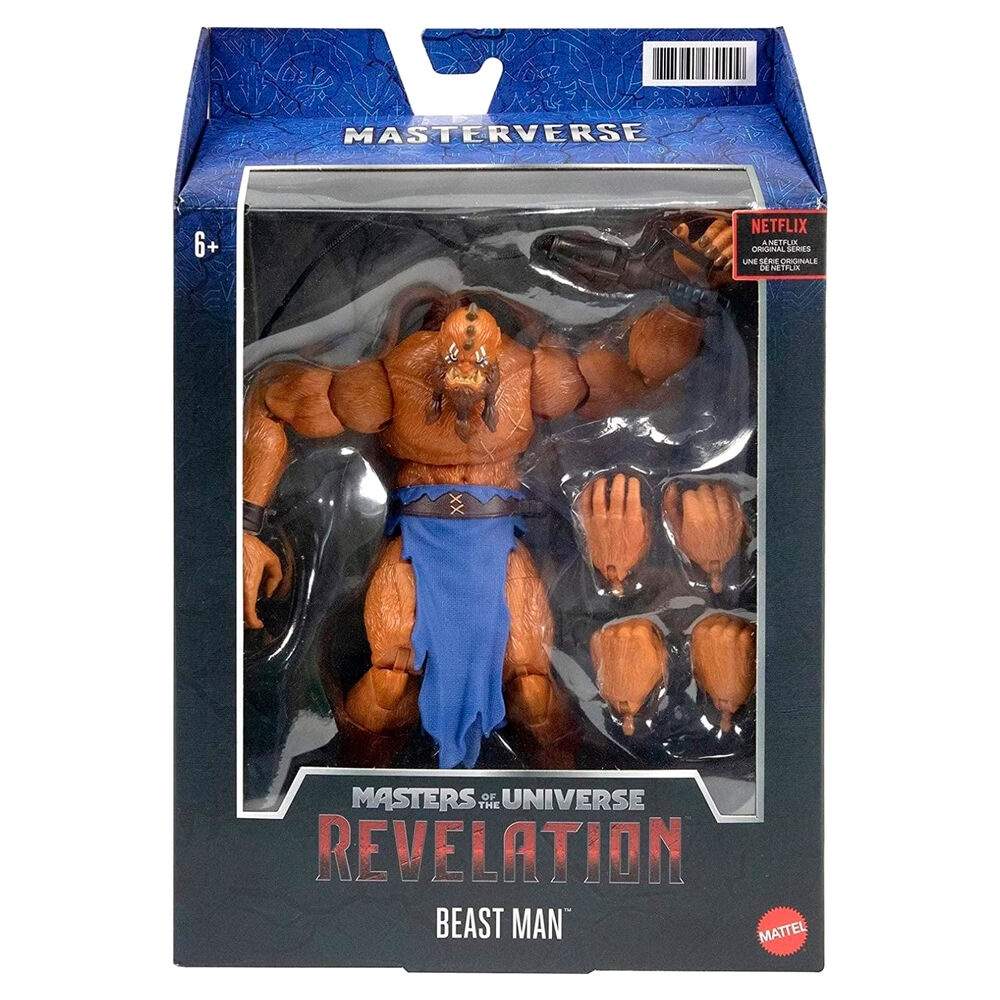 Masters of the Universe - Revelation Beast Man figur 18 cm