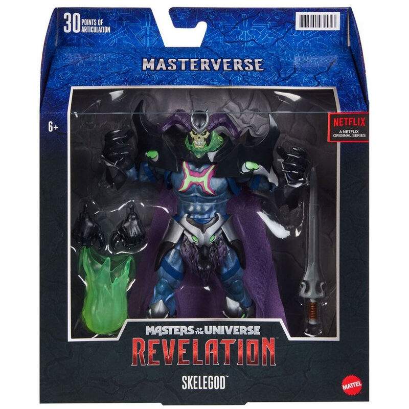 Masters of the Universe - Revelation Skeletor figur 23 cm