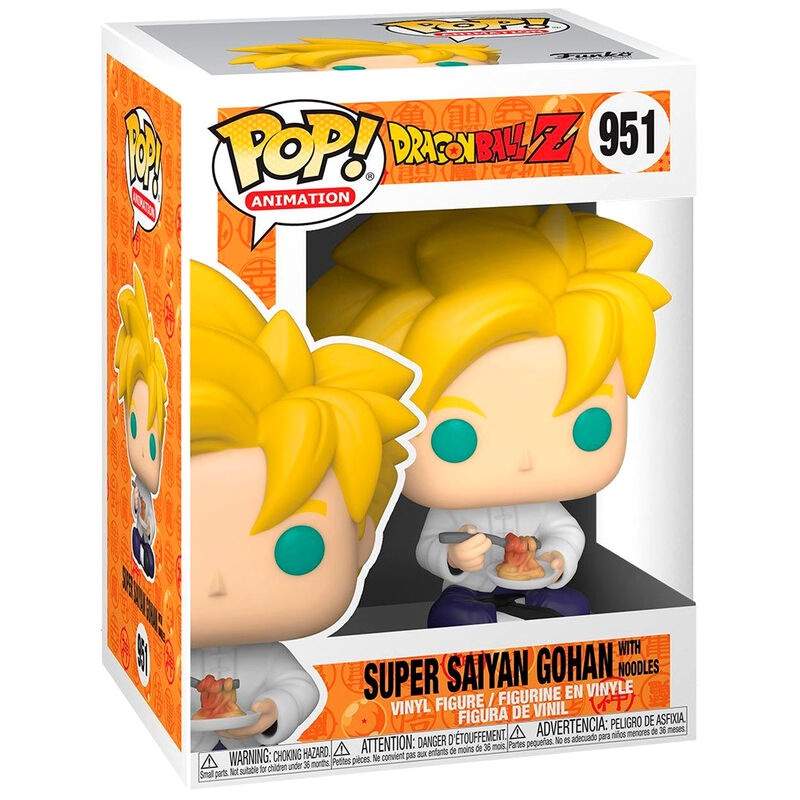 POP-figur Dragon Ball Z Super Saiyan Gohan med nudler