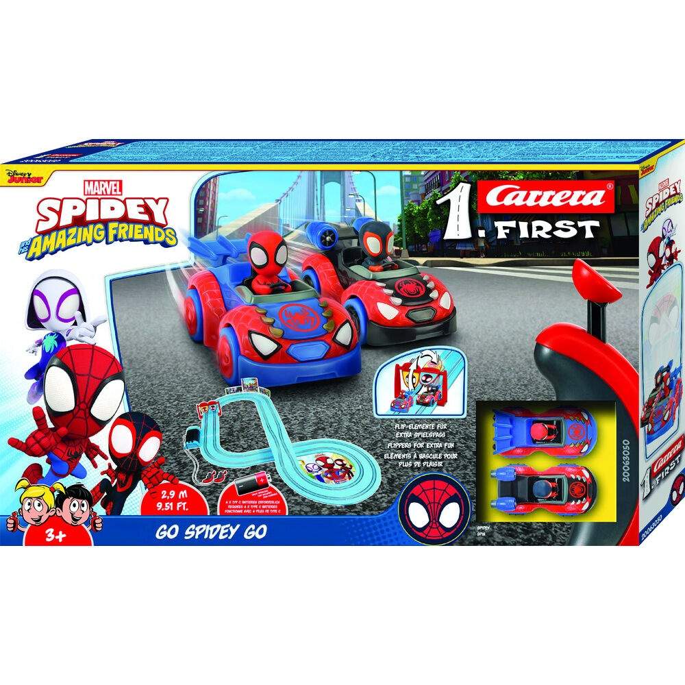 Marvel Spidey og hans fantastiske venner Go Spidey Go racerbane