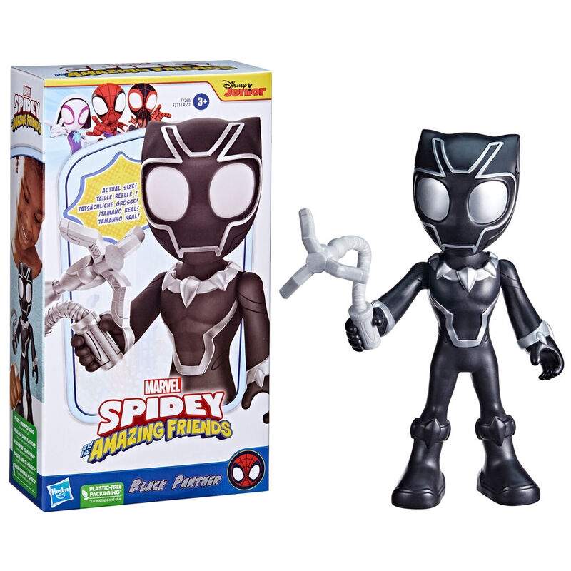 Marvel Spidey Black Panther-figur 22 cm | Hem & Hobby | Pryloteket