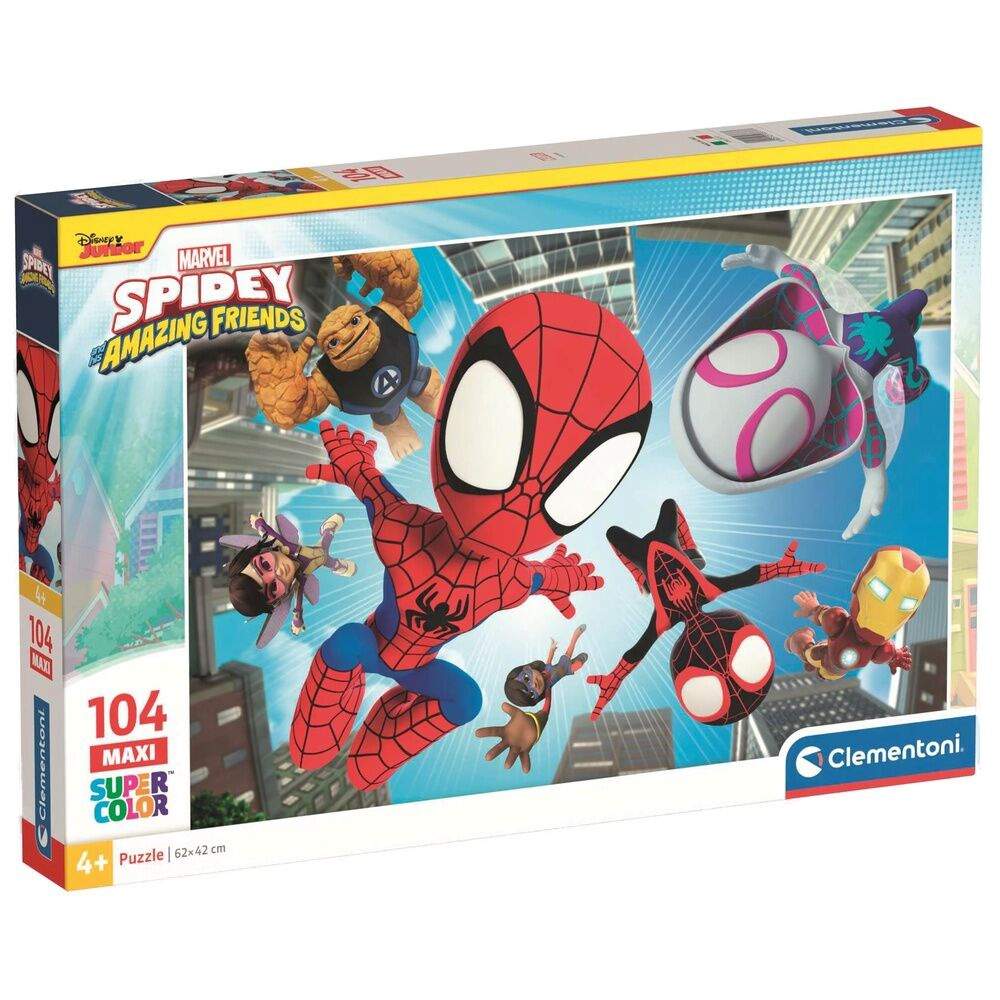 Marvel Spidey og hans fantastiske venner maxi puslespil 104 brikker