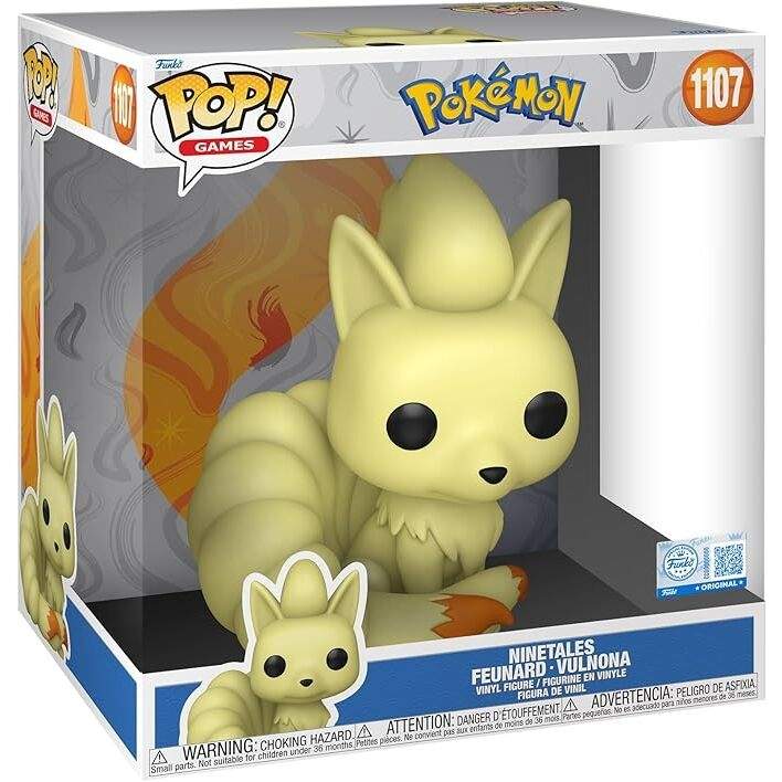 POP-figur Jumbo Pokémon Ninetales Feunard Vulnona Exklusiv | Hem & Hobby | Pryloteket