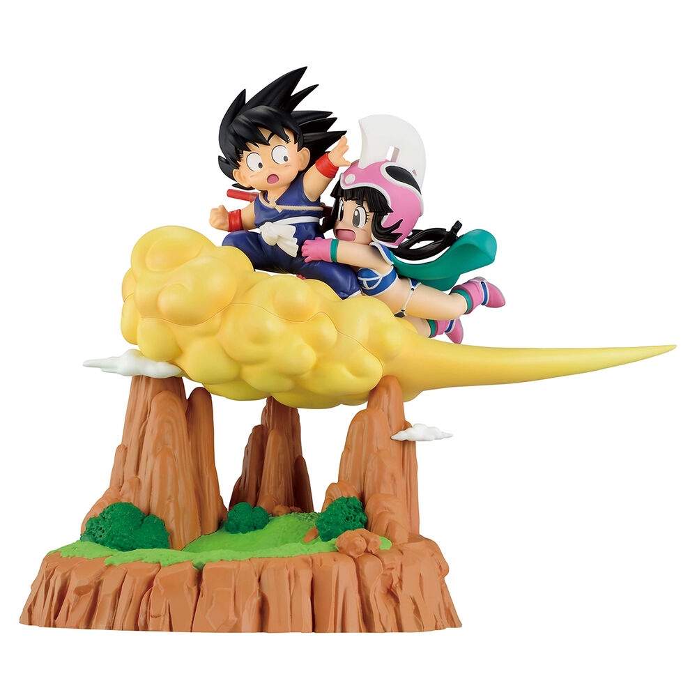 Dragon Ball Fantastic Adventure 2: Son Goku & Chichi Ichibansho figur 15 cm