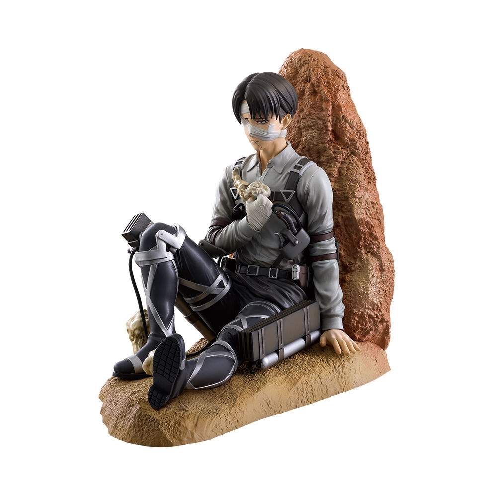 Attack on Titan Mega Impact Levi Battle of Heaven and Earth Ichibansho figur 11 cm