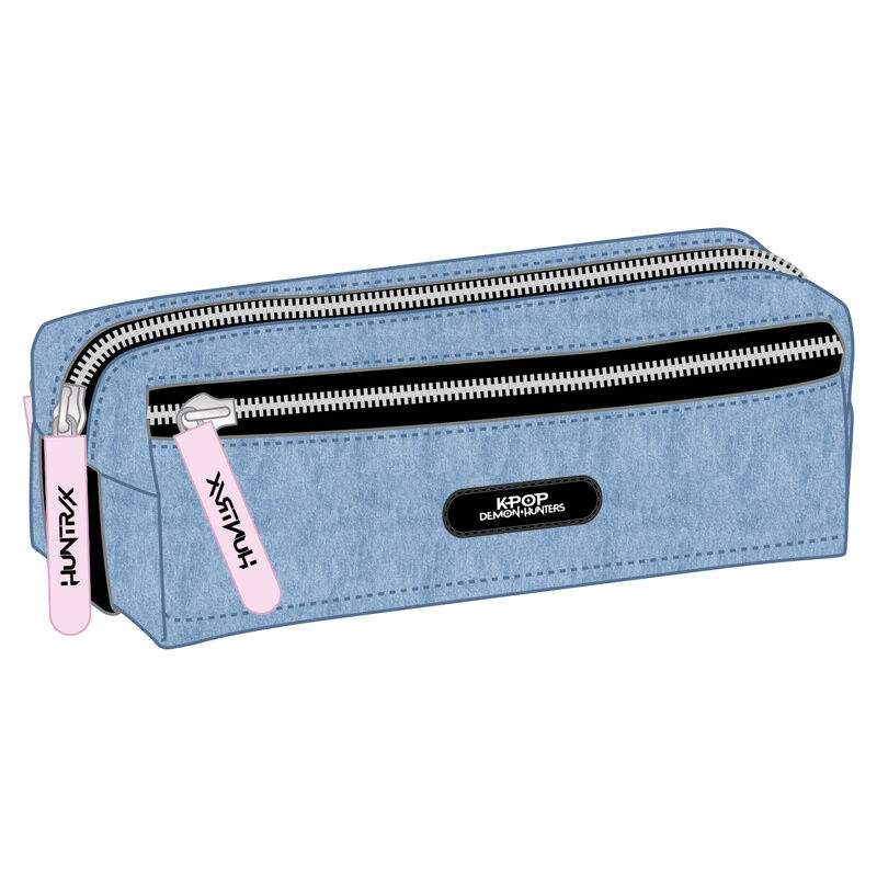 Demon Hunters Kpop Huntrix tredobbelt penalhus