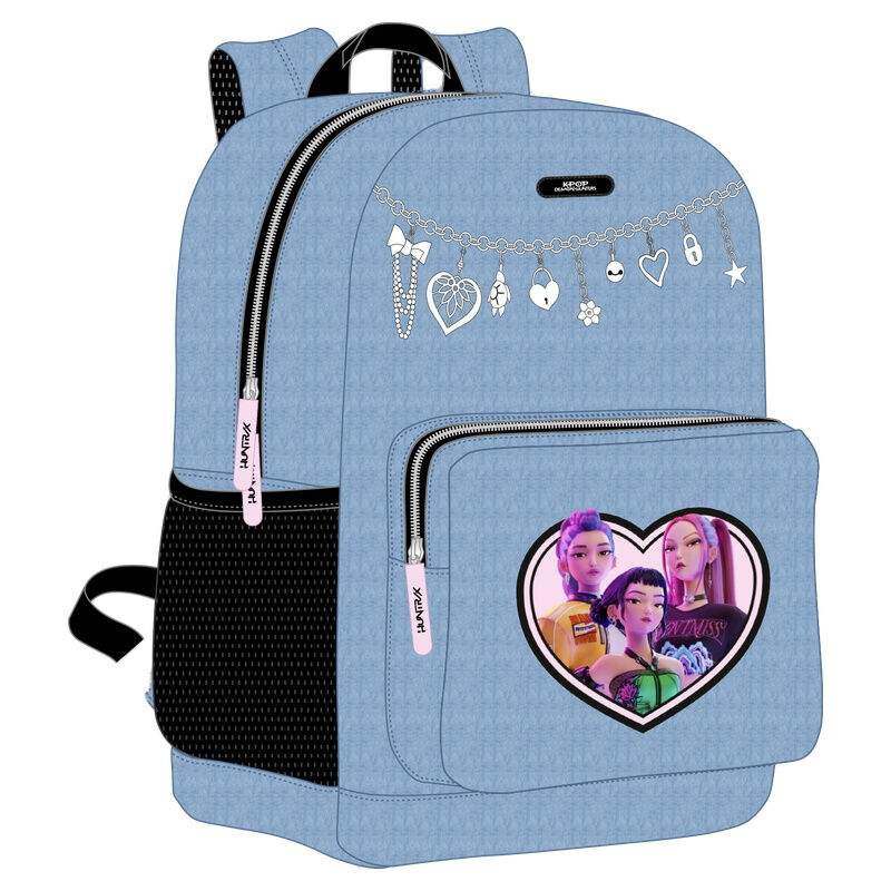 Demon Hunters Kpop Huntrix justerbar rygsæk 43 cm