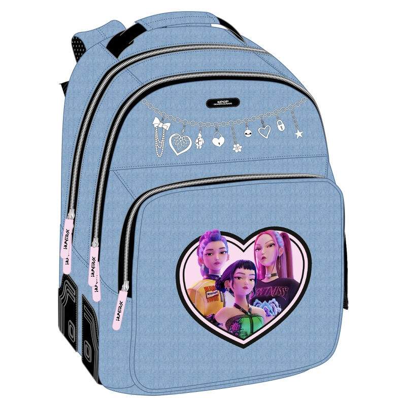 Demon Hunters Kpop Huntrix justerbar rygsæk 42 cm