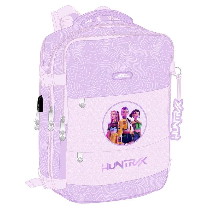 Demon Hunters Kpop ikonisk kabine-rejserygsæk 44 cm