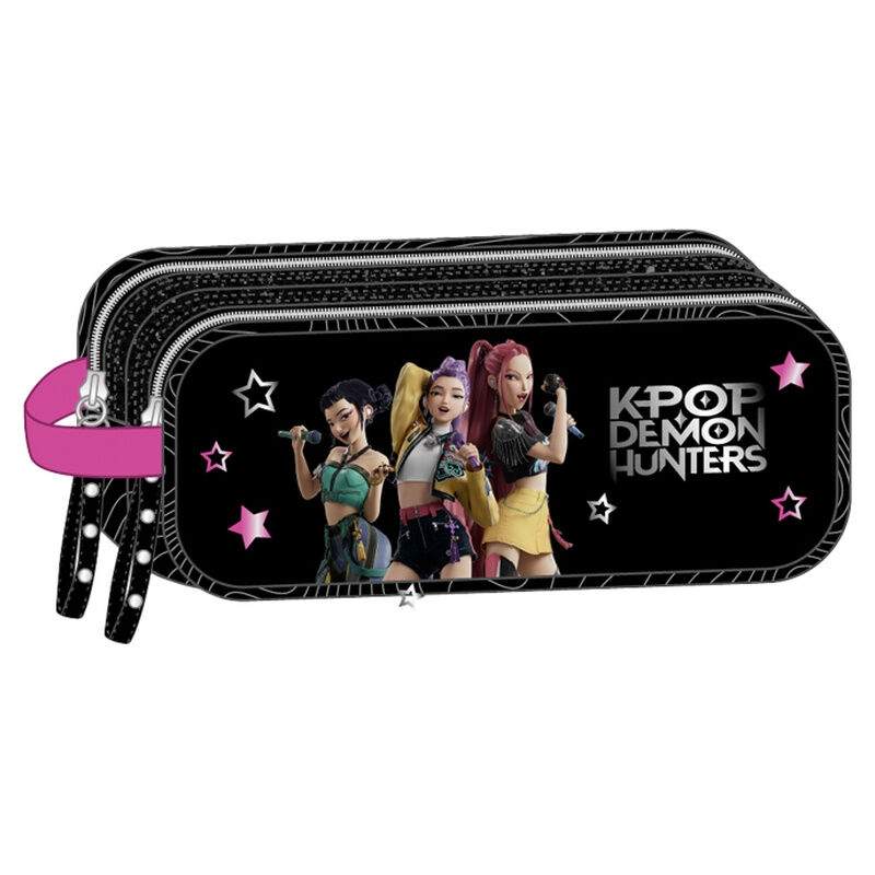 Demon Hunters Kpop Energy dubbelpennfodral | Hem & Hobby | Pryloteket